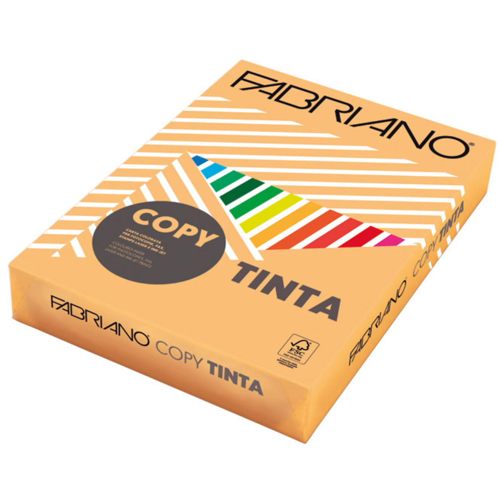 000000553 Papir Copytinta A4 80g pk500 Fabriano kajsija (albicocca) - Slika 1