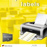 Etikete TOPSTICK 63,5x38,1 A4/21 1/100 Herma