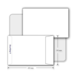 Koverat B5+ beli Competitor