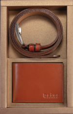 Prince Leather muški set novčanik i kaiš art.876 - Slika 5