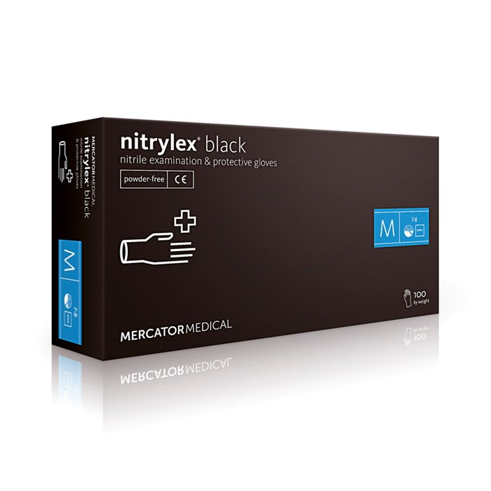nitrylex-black Jednokratne rukavice Nitrylex crne - Slika 1