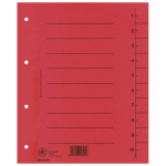 Pregrada kartonska A4 brojevi 1-10 250g - Slika 3