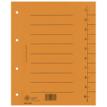 Pregrada kartonska A4 brojevi 1-10 250g - Slika 4