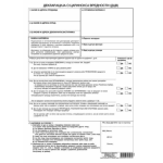 DEKLARACIJA O CARINSKOJ VREDNOSTI ROBE DCV 4903