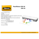 Plastifikator A3 (2valjka) Ion Fellowes art.4560201 - Slika 2