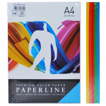 Papir A4 80g 1/250 miks 5 intezivnih boja