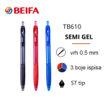 Hemijska olovka Beifa TB610 0,5 mm oil ink