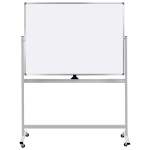 Tabla magnetna 120x90cm dvostrana + stalak sa točkićima