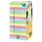 Samolepljivi color mix pack 75×75, KOCKA 400 listova, 3+1 gratis Info Notes