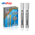 Marker permanent Silver OffiShop 2.0-4.0mm