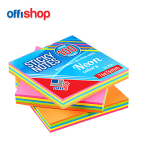 Samolepljivi blok kocka 76x76 100l neon mix