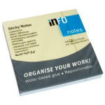 Samolepljivi blokčići 75×75, pastel mix 4×25 Info Notes