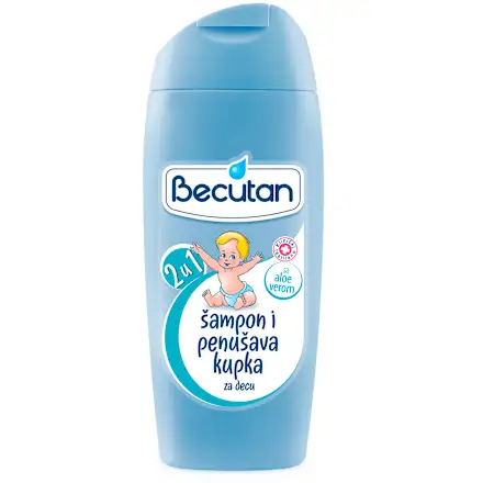 becutan-2u1-sampon-i-penusava-kupka-za-decu Becutan 2in1 šampon i kupka 350ml - Slika 1