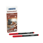 Flomaster Centropen 1mm crveni - Slika 2