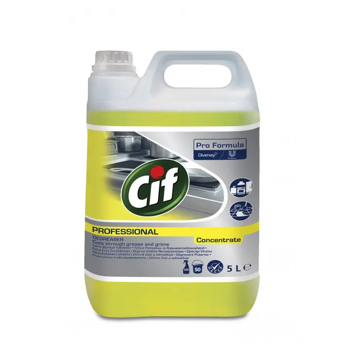 image-(12) Cif Professional Diversey Degreaser Conc 5l - Slika 1
