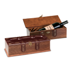 Princ Leather kutija za flaše antik art.553