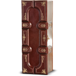 Princ Leather kutija za flaše antik art.553 - Slika 2