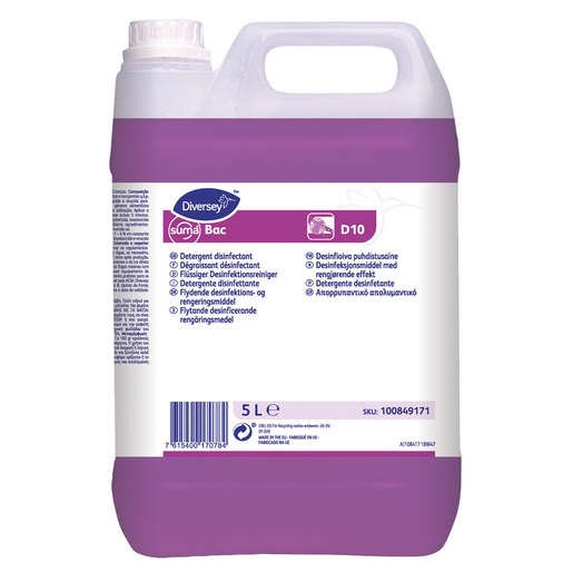 DIVERSEY-SUMA-BAC-SREDSTVO-ZA-DEZINFEKCIJU-koncentrat-5L-(1) Diversey Suma Bac D10 - Slika 1