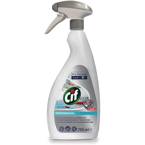 nwt6295 Cif Professional Formula Alcohol Spray D4 0,75l - Slika 1
