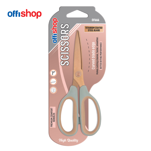 NS34374 Makaze Offishop Titanium 17,5cm OF666 - Slika 1