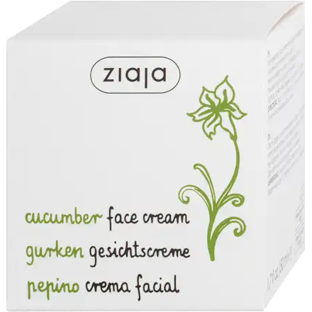 ziaja-dnevna-krema-za-lice-na-bazi-ekstrakta-krastavca Ziaja dnevna krema za lice Cucumber 50ml - Slika 1