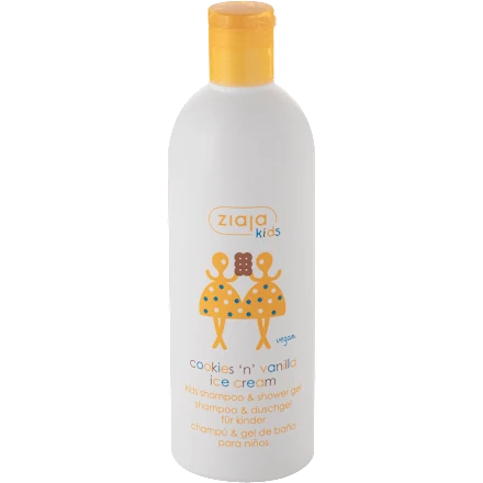 ziaja-kids-sampon-i-gel-za-tusiranje-cookies-n-vanilla-ice-cream Ziaja kids šampon i gel za tuširanje cookies 'n' vanilla ice cream 400 ml - Slika 1