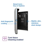 Tork H2 Xpress držač za složive papirne ubruse inox 460004 - Slika 2