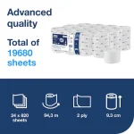 Tork T7 OptiServe Advanced toaletni papir bez jezgra 472630 - Slika 4