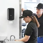 Tork M1 Mini držač za papirne ubruse u rolni 558008 - Slika 5