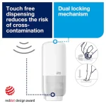 Tork senzor S4 dozator za sapun u peni beli 561600 - Slika 4