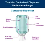 Tork M1 Mini držač za papirne ubruse u rolni 658000 - Slika 6