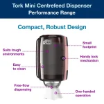 Tork M1 Mini držač za papirne ubruse u rolni 658008 - Slika 2