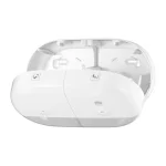 Tork T9 Twin SmartOne držač toalet papira u rolni beli 682000 - Slika 3
