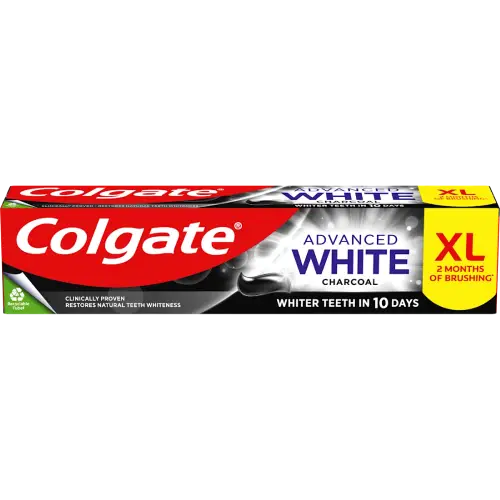 colgate-advanced-white-charcoal-pasta Colgate Advanced Charcoal White 125ml - Slika 1