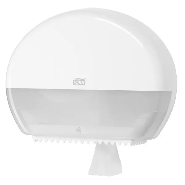 tork-555000-1 Tork T2 držač toalet papira Mini Jumbo beli 555000 - Slika 1