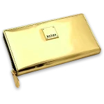 Princ Leather ženska novčanik Zip Luxury - Gold art.1107