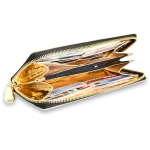 Princ Leather ženska novčanik Zip Luxury - Gold art.1107 - Slika 4