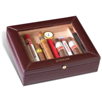 Princ Leather Humidor Elegant art.507