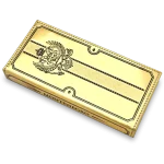 Princ Leather komplet olovka i naliv pero Srbija - Gold art.5851 - Slika 2